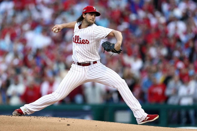 費城費城人今天與先發投手諾拉(Aaron Nola)達成簽約協議。法新社