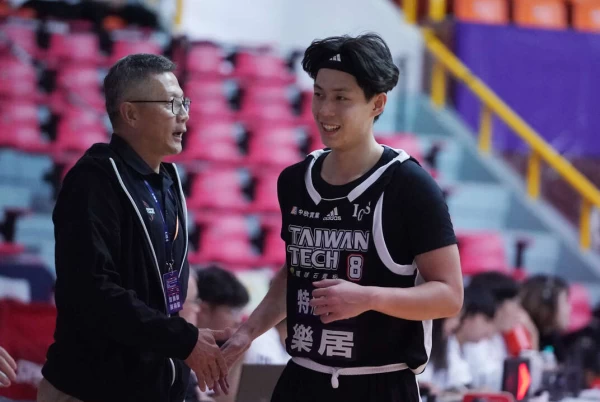 台科大主力杭州亞運3x3籃球金牌汪哲宇單場拿21分。大專體總提供