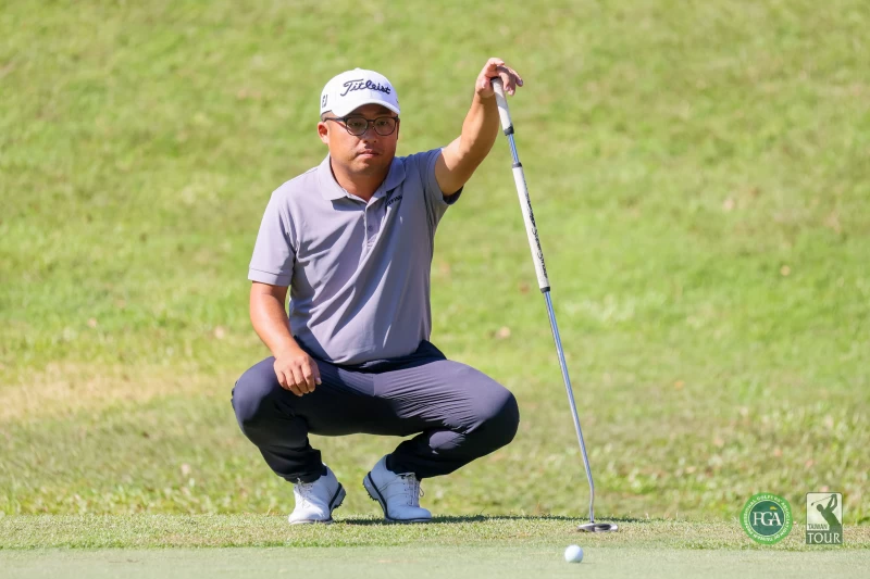 劉嚴鴻以兩回合總成績135桿 5暫並列第四。TPGA提供/ 林聖凱攝影