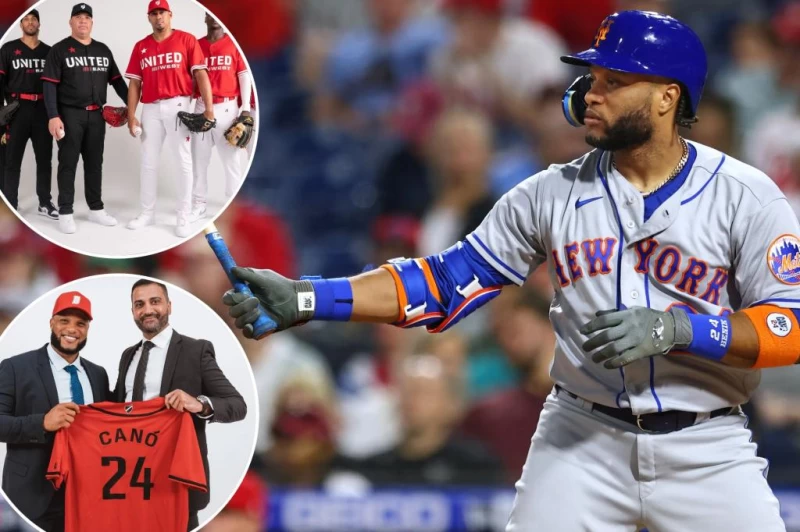 卡諾(Robinson Cano)前往中東到最新創立的新興職棒聯盟「Baseball United」延續球員身份。摘自每日郵報推特