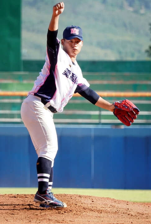 吳東霖129球吞完投敗。大專體總提供
