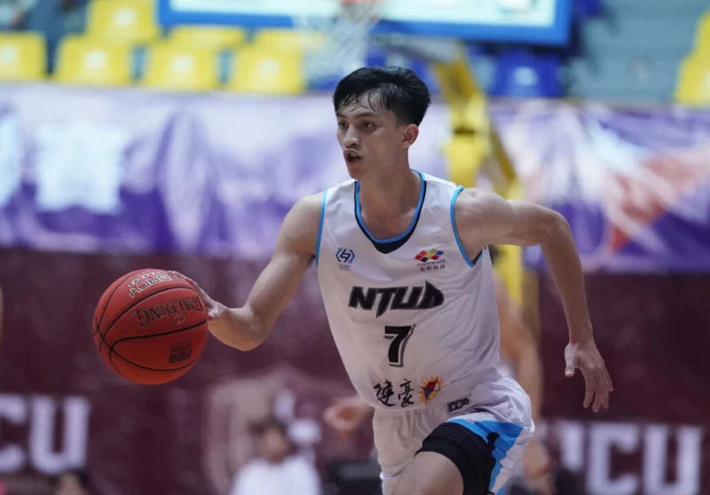 台藝余維豪單場7抄截達成個人uba100抄截紀錄。大專體總提供