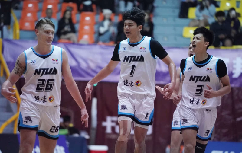 台藝擊敗文化取得第2勝。大專體總提供