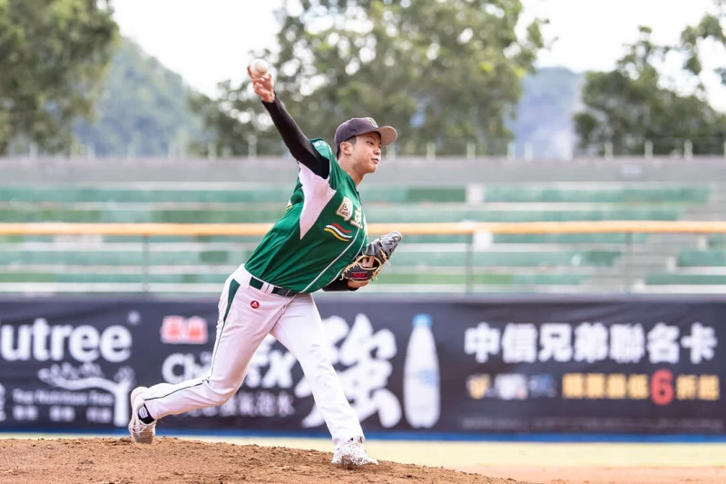 方郁淮5局好投繳大學代表作。大專體總提供