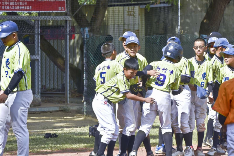 新竹關東國小首度參賽就闖進4強。大會提供