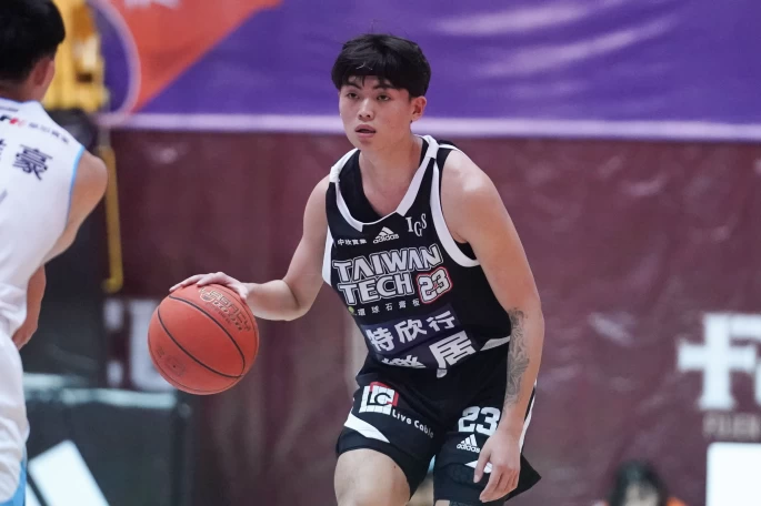 台科林子桓全場最高26分。大專體總提供
