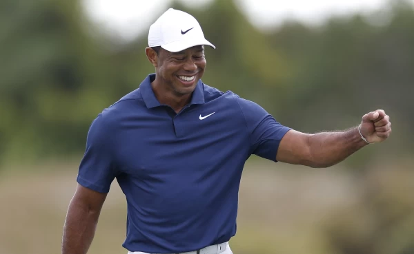 美巡82冠名將老虎伍兹(Tiger Woods)將復出。法新社