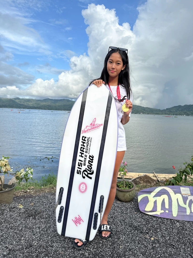 全方位運動美少女Riona陳禹璇代表台灣出賽。STARFiSH PR 星予公關提供