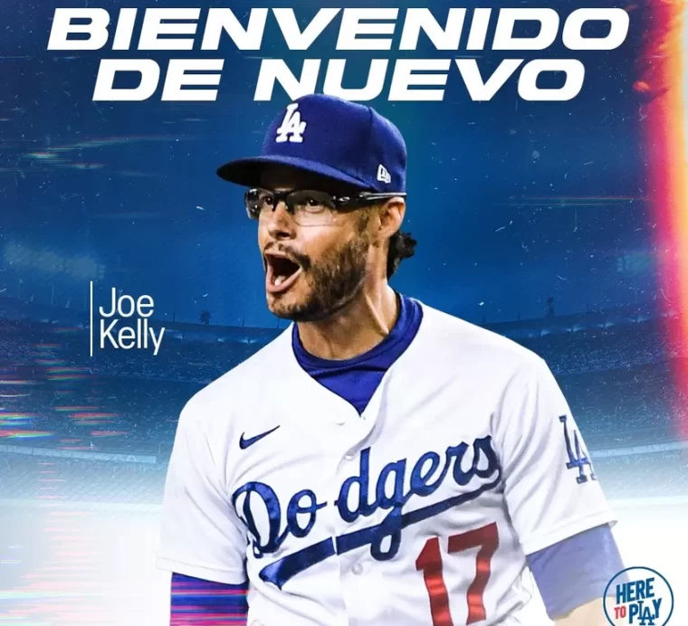 洛杉磯道奇接近和牛棚大將凱利（Joe Kelly）達成簽約協議。資料照片