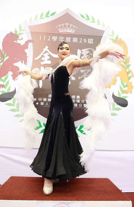 王儀珊。(中華民國運動舞蹈總會提供)