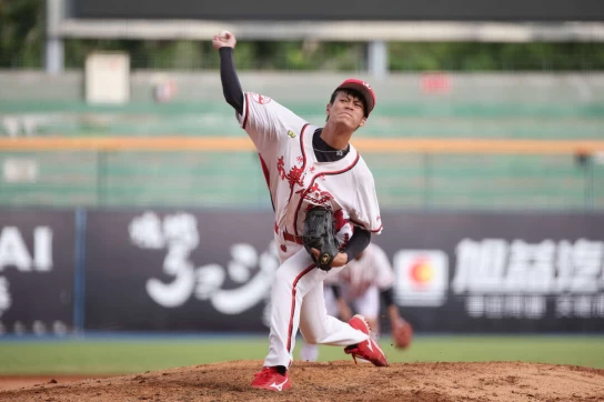 陳子傑6局優質先發。大專體總提供