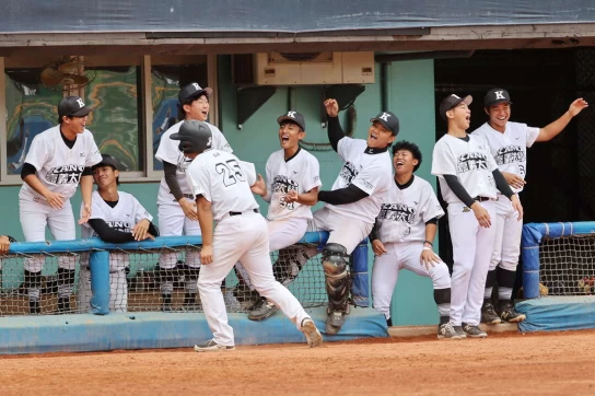 嘉義大學險勝開南大學拿下重要一役。大專體總提供
