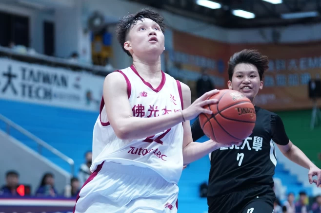 佛光潘姿佑10分6籃板。大專體總提供