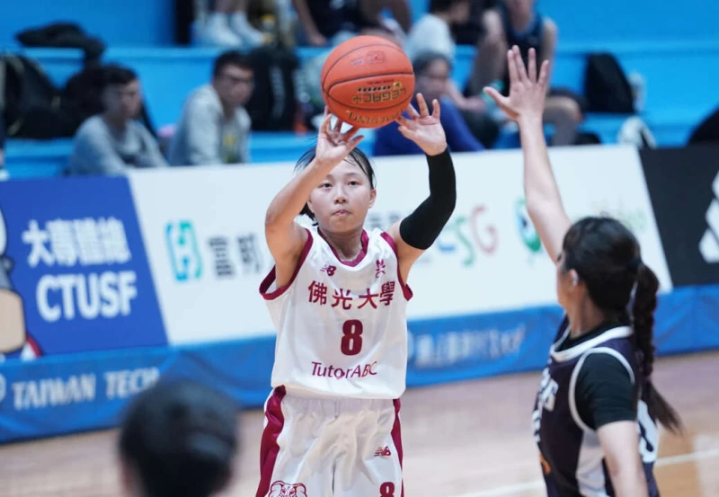 佛光梁瑜玲17分6助攻。大專體總提供
