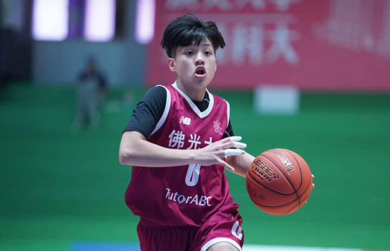 佛光黃渝庭11分。大專體總提供