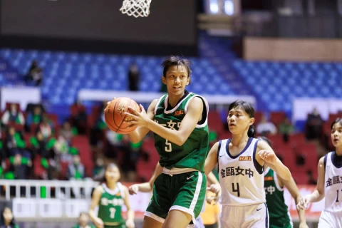 北一女米靖恩21分10助攻6抄截5籃板。大會提供