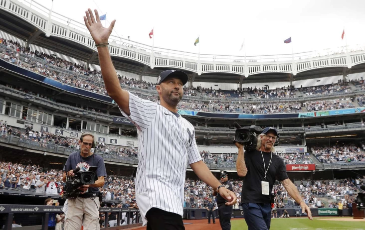 前紐約洋基隊長基特(Derek Jeter)。法新社