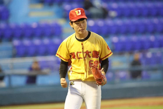 李斯特後援7.2局勝投到手。大專體總提供