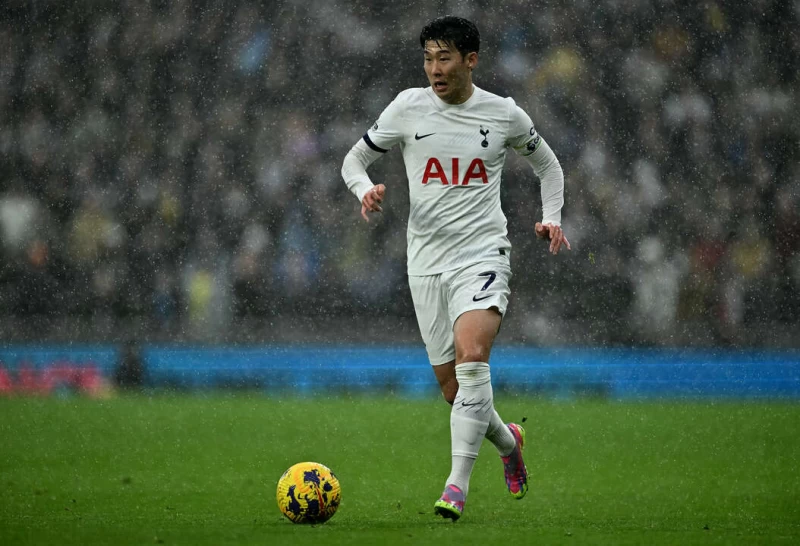 孫興慜一條龍破門助熱刺獲勝,本季在英超進12球5助攻。法新社