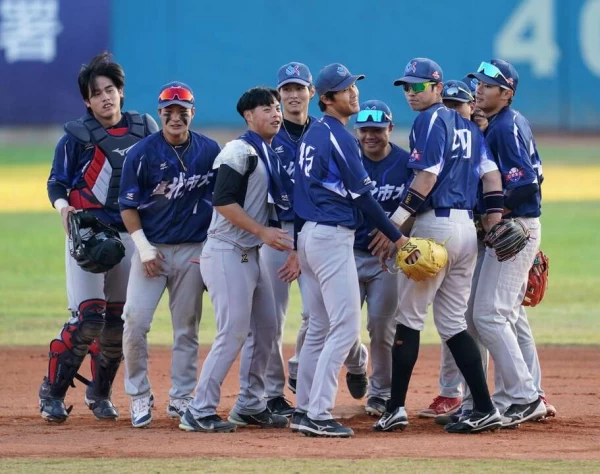 北市大扣倒南華收複賽第2勝。大專體總提供
