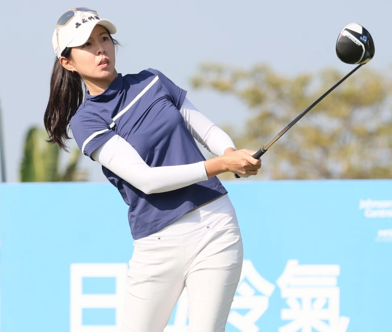 第一回合邱齡緹以70桿-2暫並列第二。Tlpga提供/葉勇宏攝
