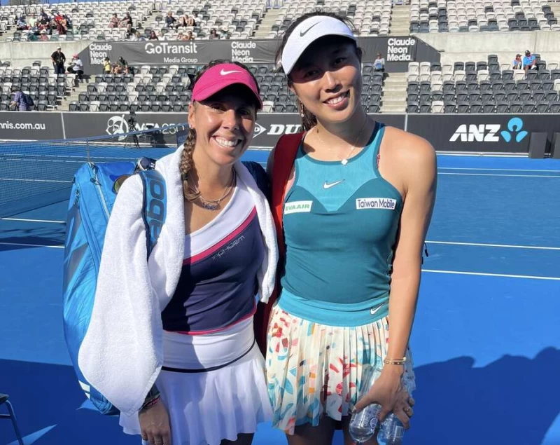 詹皓晴組合女雙勝4座大滿貫得主晉8強。劉雪貞提供