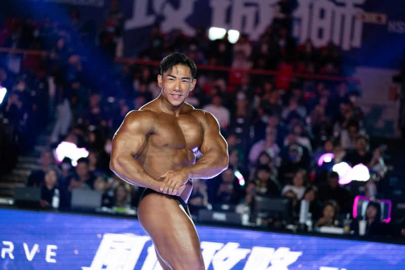 攻城獅官方合作夥伴Verve,特別邀請職業健美運動員Ifbb Pro劉翔,帶來精彩健美表演。官方提供