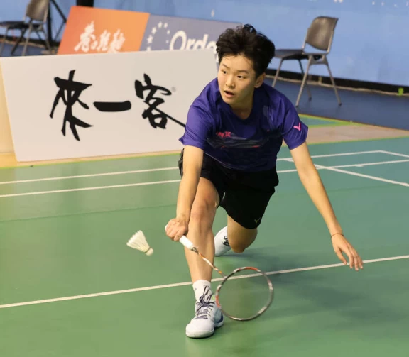 洪毅婷連續兩個全排都打進決賽。李天助攝