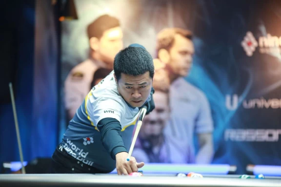 玉面飛龍張玉龍不敵分律賓選手Carlo Biado無緣冠軍戰。大會提供
