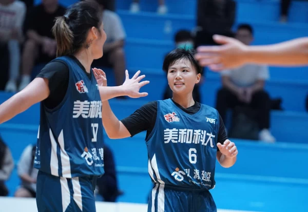 美和科大首度拿下女一級人氣球隊寶座。官方提供