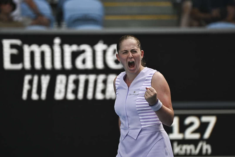 2017年法網冠軍奧斯塔彭科(Jelena Ostapenko)脾氣相當火爆。法新社