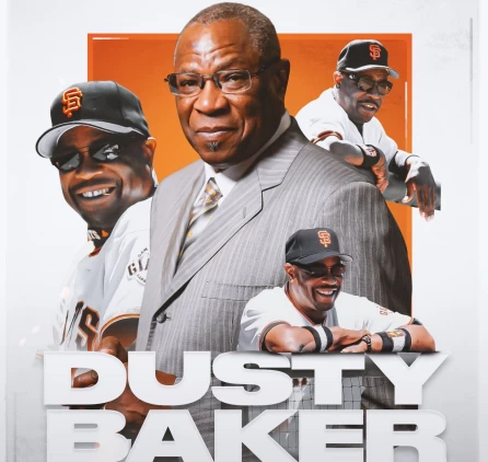 舊金山巨人網羅傳奇老教頭貝克(Dusty Baker)擔任棒球營運特別顧問。摘自巨人推特