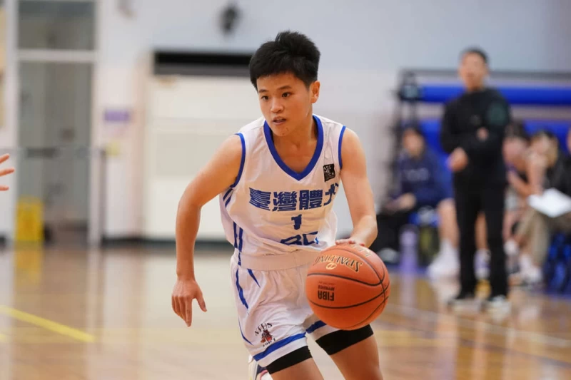 臺體黃羽婷14分8籃板5助攻4抄截。大會提供
