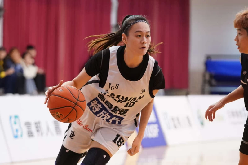 臺科艾郁婕全隊最高23分11籃板。大會提供