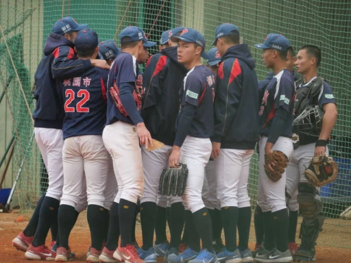 平鎮高中木棒首戰告捷。吳敏欣攝