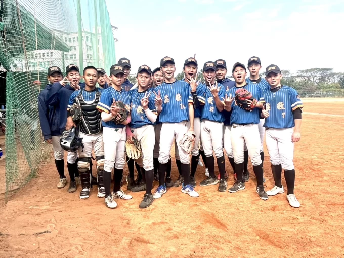 莊敬終場以8比6險勝拿下高中木棒聯賽第二勝。大會提供