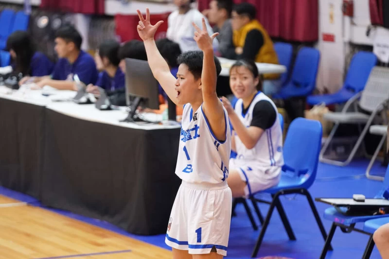 臺灣體大黃羽婷。大會提供