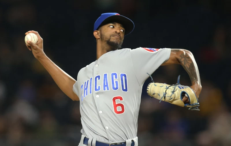 芝加哥小熊在2016年奪冠成員投手愛德華茲(Carl Edwards Jr.)。摘自小熊推特