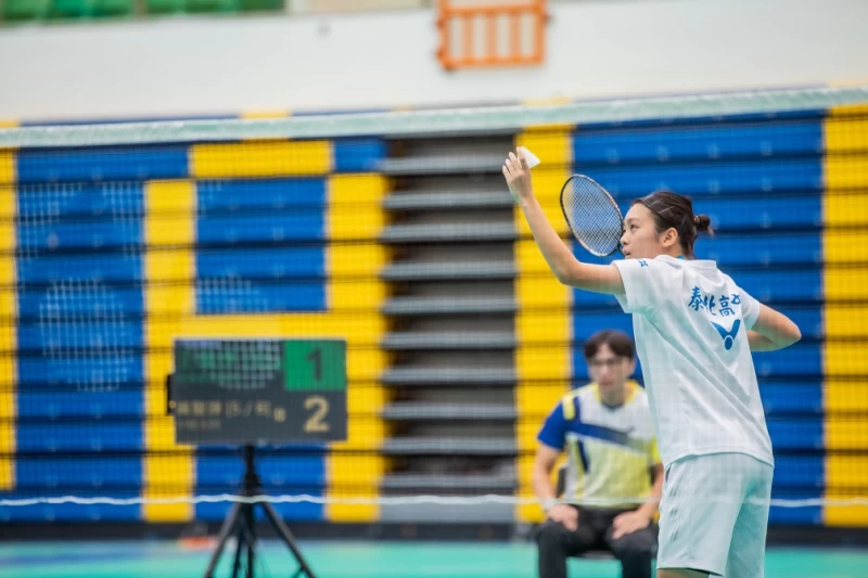 U19女單頭號種子合庫泰北高中王珮。羽協提供 