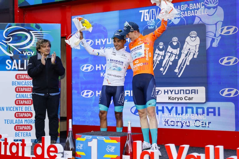 小莫和布伊特拉戈以衝刺王及新人王的姿態登上領獎台。Sprint Cycling提供