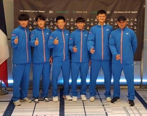 台灣男網隊是現役最佳員組成。李琢攝