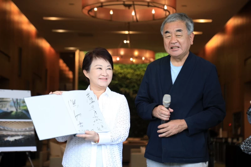 臺中巨蛋由國際知名建築師隈研吾設計-屬於奧運等級綜合室內場館。台中市運動局提供