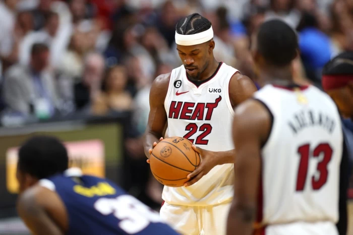 熱火在頭號球星巴特勒(Jimmy Butler)。法新社