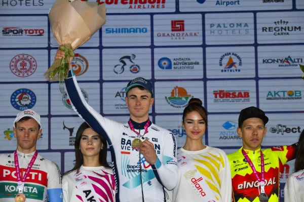 年僅23歲的戈夫卡為車隊在土耳其環安塔利亞首開紀錄。Sprint Cycling提供