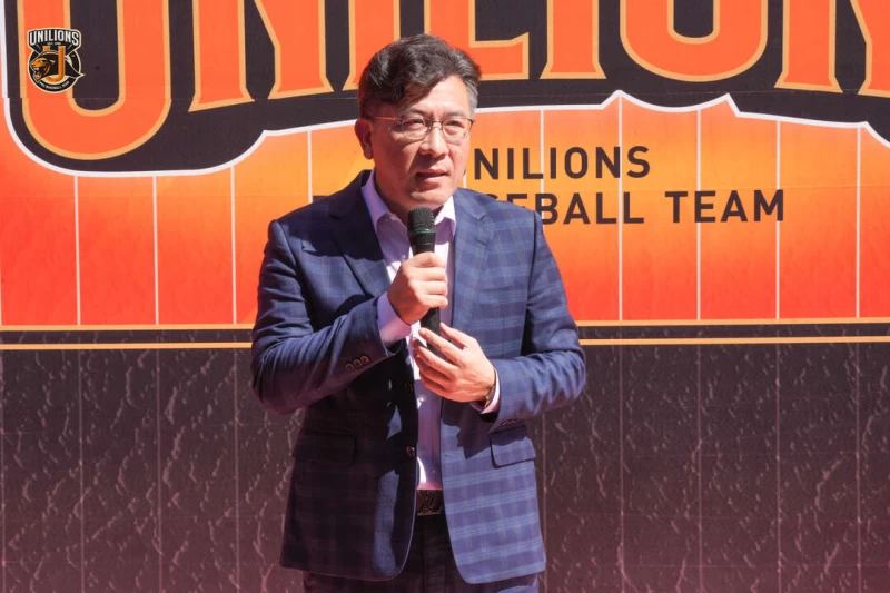董事長凃忠正。統一獅提供