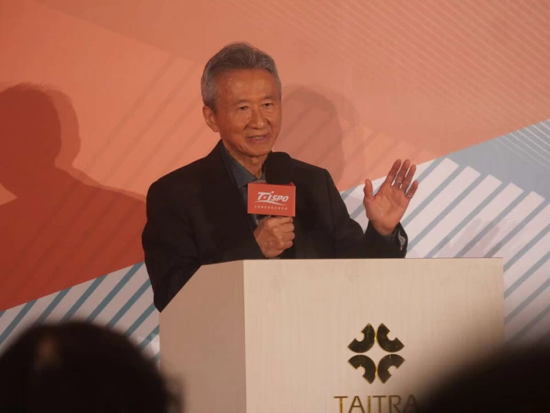 臺灣體育用品工業同業公會理事長陳穗榮。詹健全攝