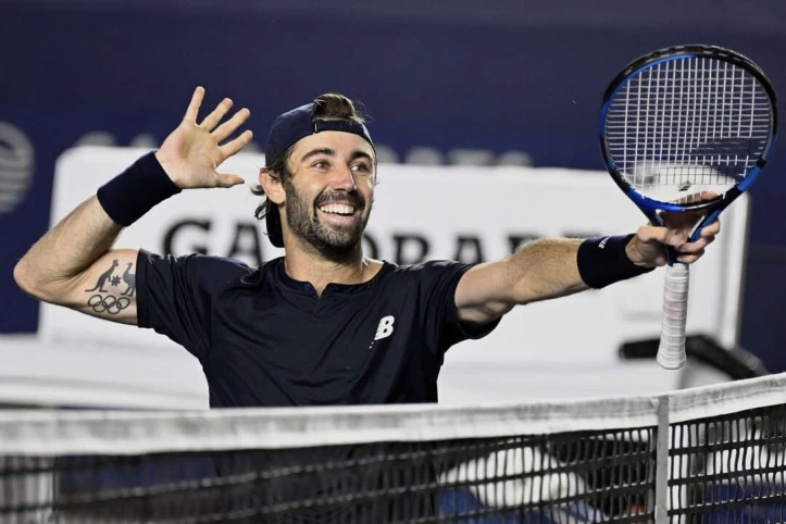 世界第40澳洲球員湯普森奪下生涯 首個ATP冠軍。法新社