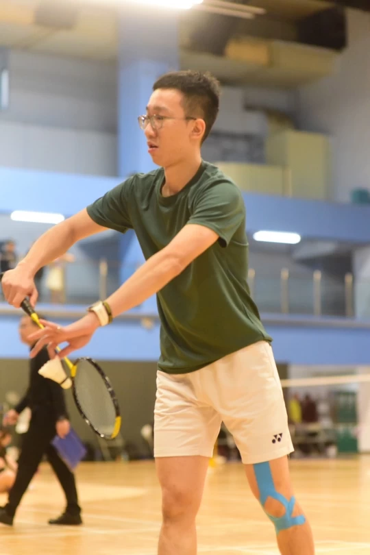 黃柏淇教練期待讓更多人參與羽球運動。