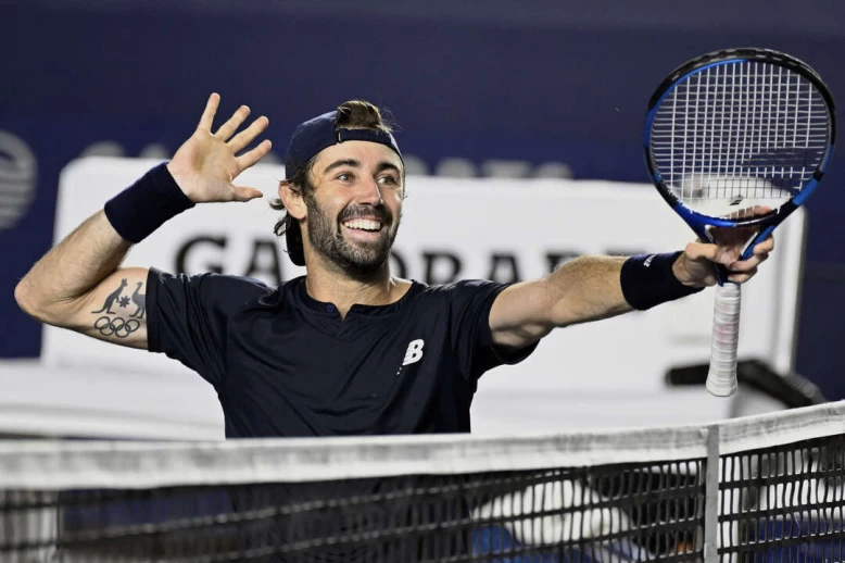 世界第40澳洲球員湯普森奪下生涯 首個ATP冠軍。法新社