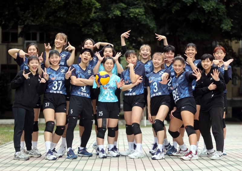 公開女一級成功四連霸的臺北市大。大會提供
